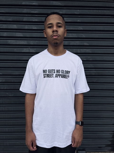 Camiseta No Guts No Glory Black - Street Apparel
