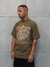 Camiseta Not War - Olive - Oversized - Street Apparel