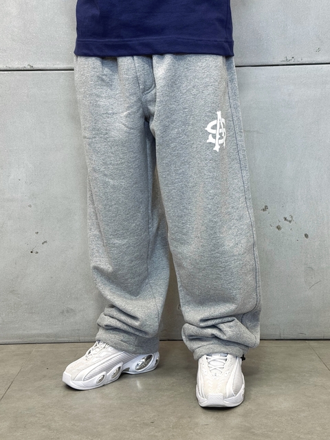 Calça Moletom SA Monograma - Cinza - comprar online