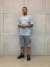 Bermuda Cargo Light Gray Jeans - Street Apparel - Street Apparel