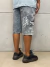 Bermuda Cargo Light Gray Jeans - Street Apparel na internet