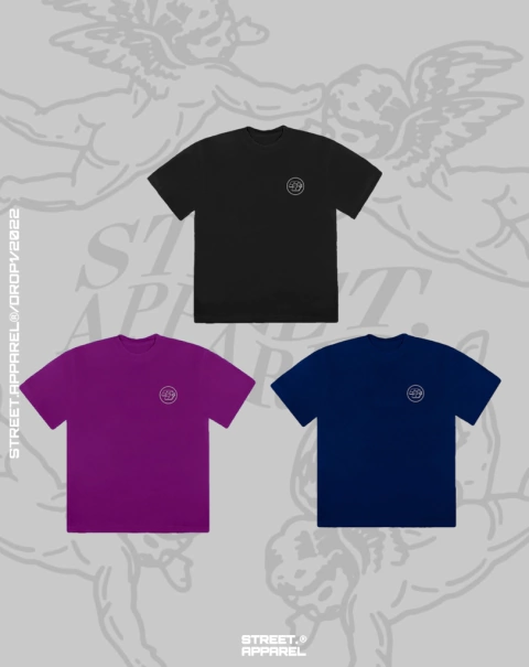 Camiseta S.A Reflective Logo - Street Apparel