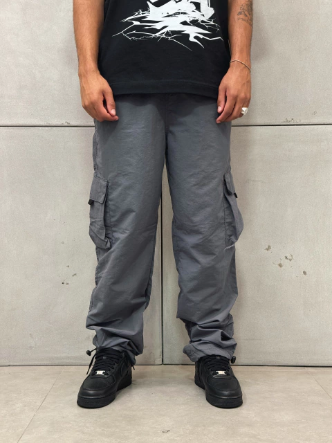 Calça Cargo Intersect Poliamida - Cinza