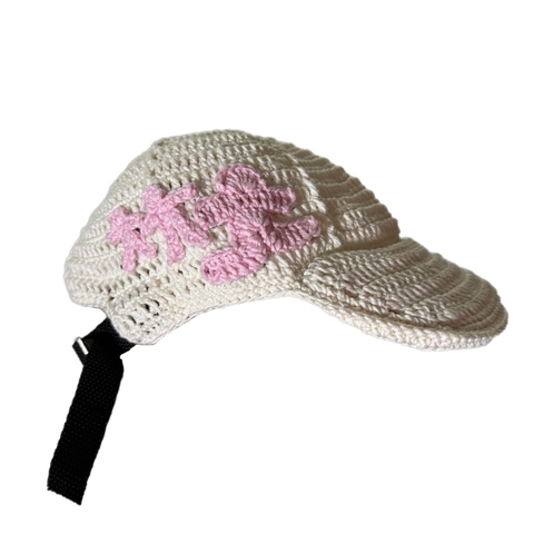 Boné Crochê União - Off White - comprar online
