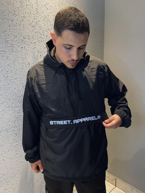 Corta Vento Anorak Impermeável Reflective Logo - Street Apparel