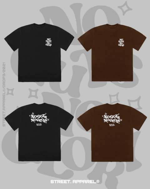 Camiseta No Guts No Glory Groovy - Street Apparel