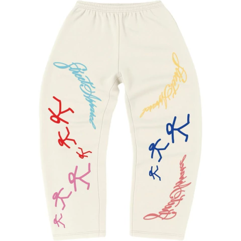 Calça Moletom Colors - Off White - comprar online