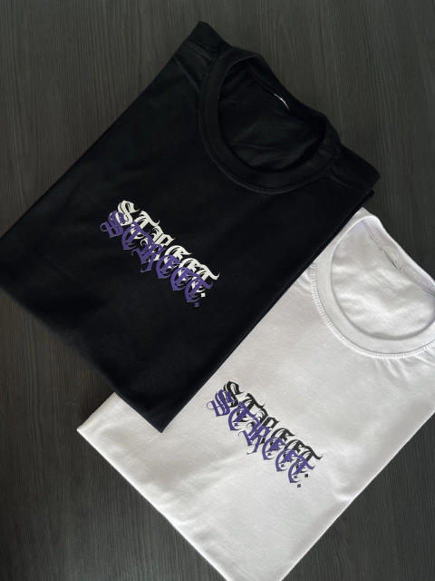 Camiseta Double Logo - Street Apparel