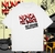 Camiseta Nunca Foi Sorte Lettering - Branca
