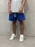 Shorts de Moletom Cursive Logo - Royal na internet