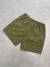 Shorts Cargo Reflective Logo - Olive - Street Apparel