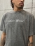 Camiseta Protezione - Cinza Estonada - Oversized - Street Apparel