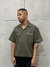 Camisa Script Logo - Olive