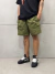 Shorts Cargo Reflective Logo - Olive