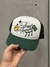 Boné Trucker 777 - Verde/Branco