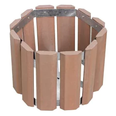 Cachepô redondo sem borda e fundo com 28 x 20 cm