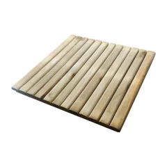 Deck Modular Pinus Tratado (Autoclave) Com Nó de 50 cm Régua de 4 cm - comprar online