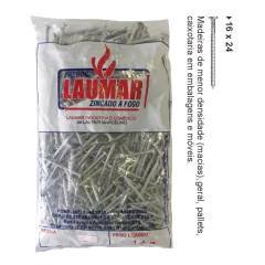 Pregos Anelados Galvanizados a Fogo 16 x 24