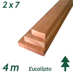 Ripa Eucalipto 2 x 7 x 400 cm