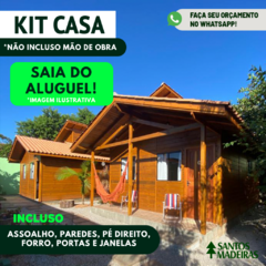Kit Casa - Pinus Tratado Autoclave