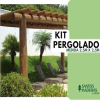 Kit Pergolado Roliço - Eucalipto Tratado