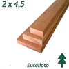 Ripa de Eucalipto 2 x 4,5 metro linear - comprar online