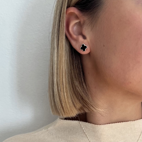 Aros Pasantes Van cleef plata 925 por par - comprar online
