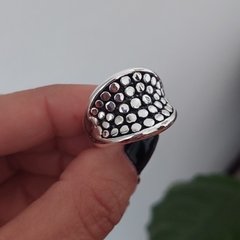 Anillo Paulina Electro plata 925 - LAS PAMPAS