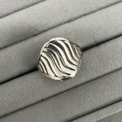 Anillo Camila plata inflada T 11