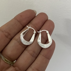 Argollas Italianas plata 925 por par