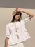 BLUSA POLI OFF WHITE - MEMBERSHIP - MY NAME IS MECHA - Herencia Store