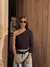 TOP CAPRI BLACK- MEMBERSHIP - MY NAME IS MECHA