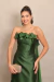 Vestido Longo em Zibeline Verde Oliva Mafê na internet