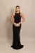 Vestido Longo Preto Morgana na internet