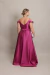 Vestido Longo Plus Size Fúcsia Lucy - loja online