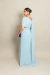Vestido Longo com Capa Azul Serenity Íris - loja online