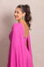 Vestido de Festa Longo com Capa Pink Talita - loja online