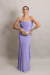 Vestido Longo Com Costa Nua Lavanda Fabiana na internet