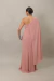 Vestido Longo Com Manga Capa Rose Pilar