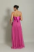 Vestido Longo Tomara que Caia em Tule Pink Cris - Emporium Carolina