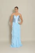 Vestido Longo Tomara que Caia Azul Serenity Heloisa
