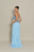 Vestido Longo Tomara que Caia Azul Serenity Heloisa - Emporium Carolina