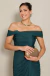 Vestido Longo Ombro a Ombro Verde Esmeralda Janaína - Emporium Carolina