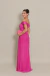 Vestido Longo Ombro a Ombro Pink Janaína - loja online
