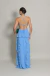 Vestido Longo Fluido Azul Serenity Sofia - loja online