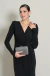 Vestido Longo com Manga Longa em Malha Preto Rita - comprar online