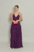 Vestido Longo Uva/Roxo Luiza - comprar online