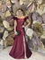 Vestido Longo em Zibeline Marsala Emilia na internet