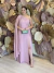 Vestido Longo um ombro só Capa Bella Rose