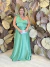 Vestido Longo um ombro só Plus Size Lena Verde Menta - comprar online